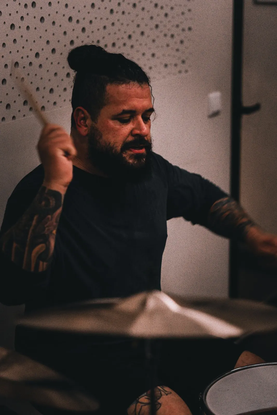 Júnior Guimarães, Bateria